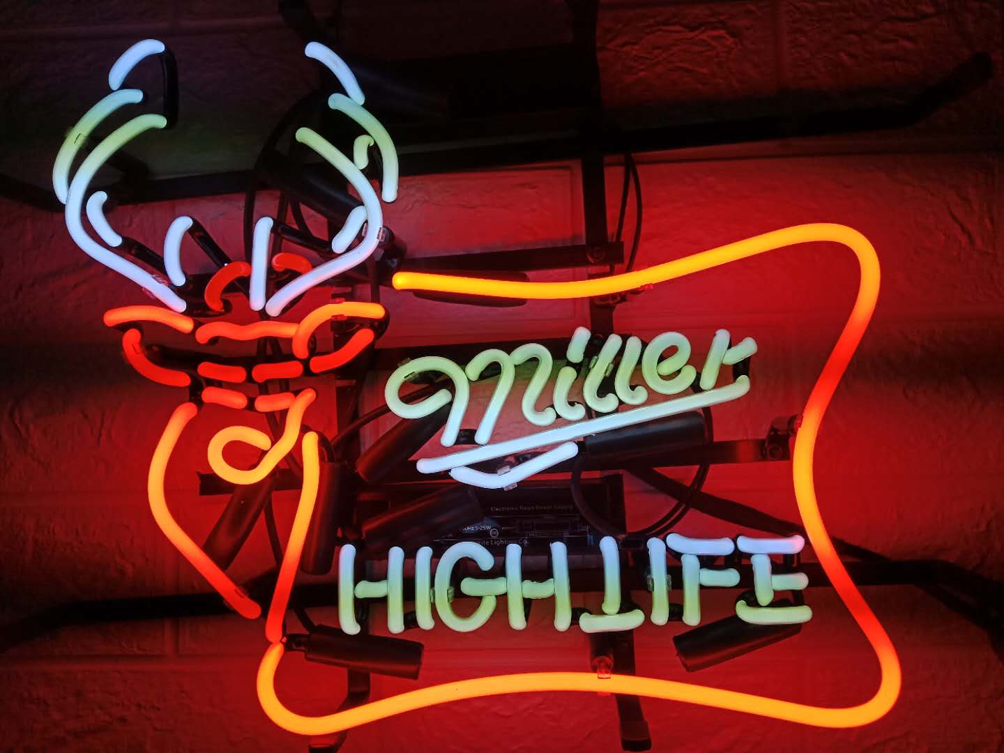 LDGJ  Miller High Life Handmade Glass Neon Sign