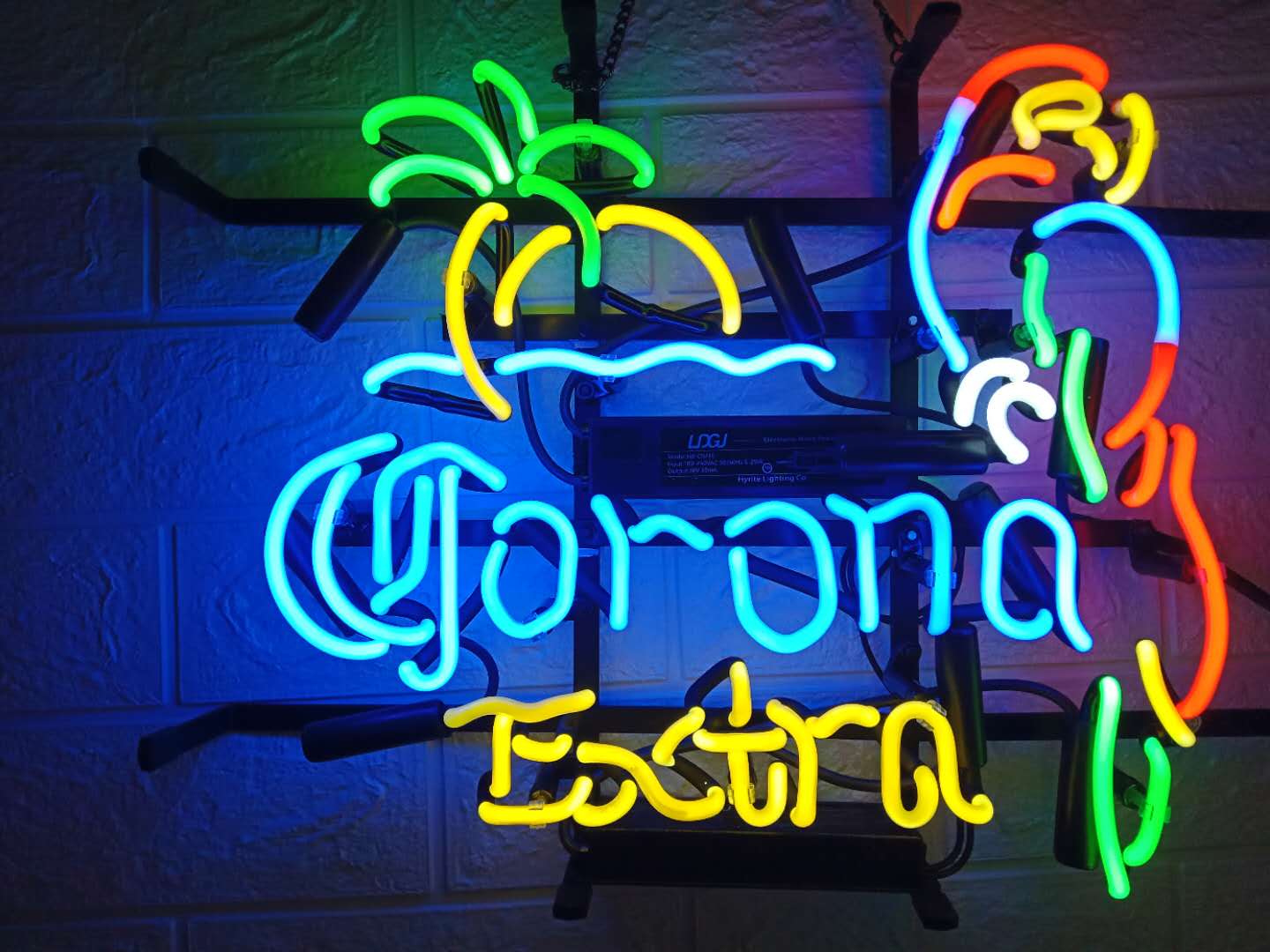 LDGJ  CORONA EXTRA Handmade Glass Neon Sign