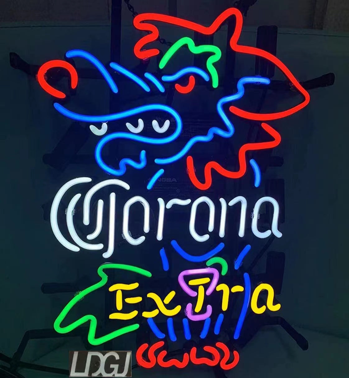 LDGJ Corona Extra Handmade Glass Neon Sign