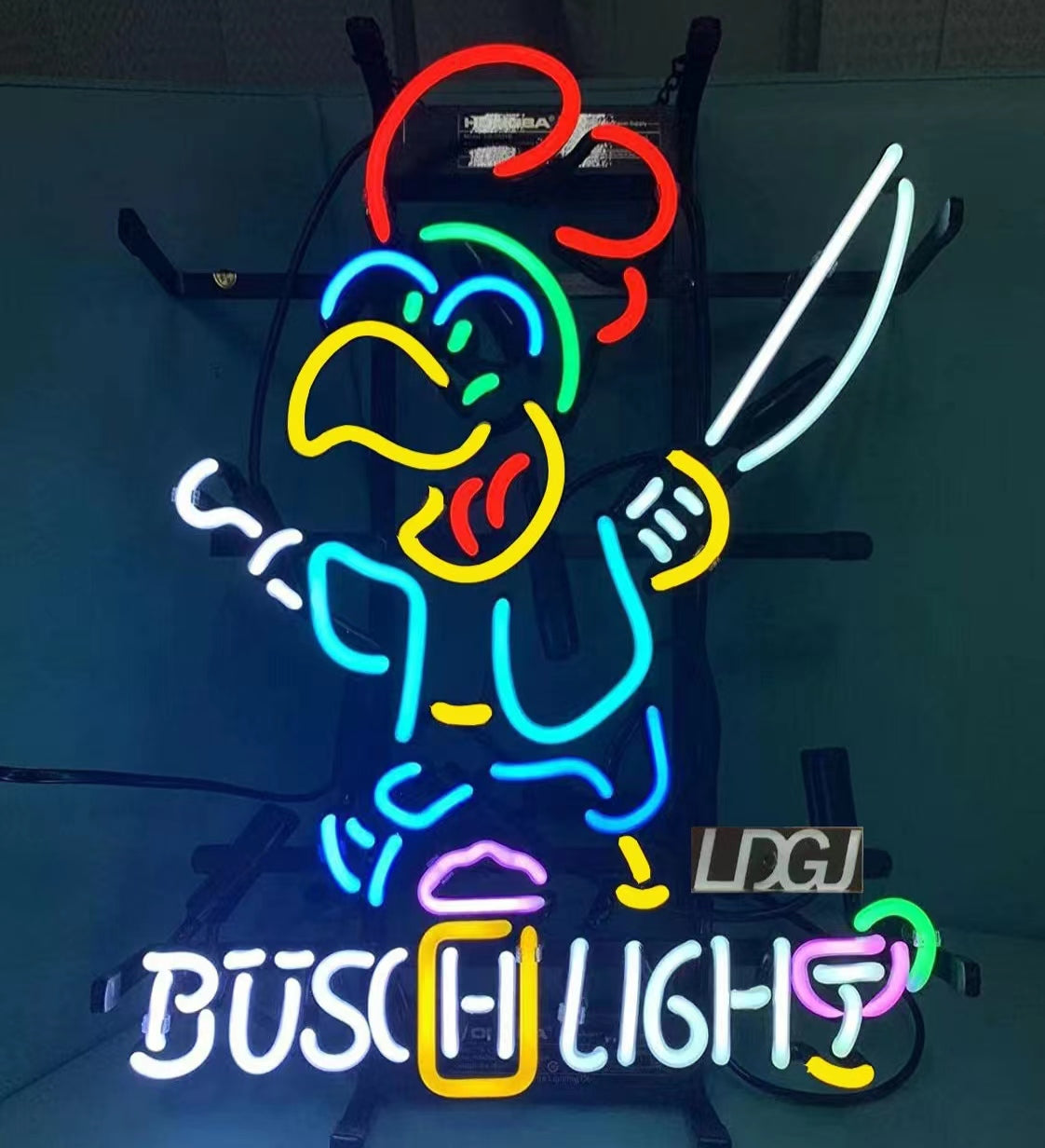 LDGJ Bud Light Handmade Glass Neon Sign