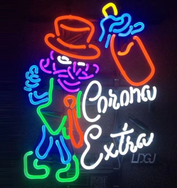 LDGJ Corona Extra Handmade Glass Neon Sign