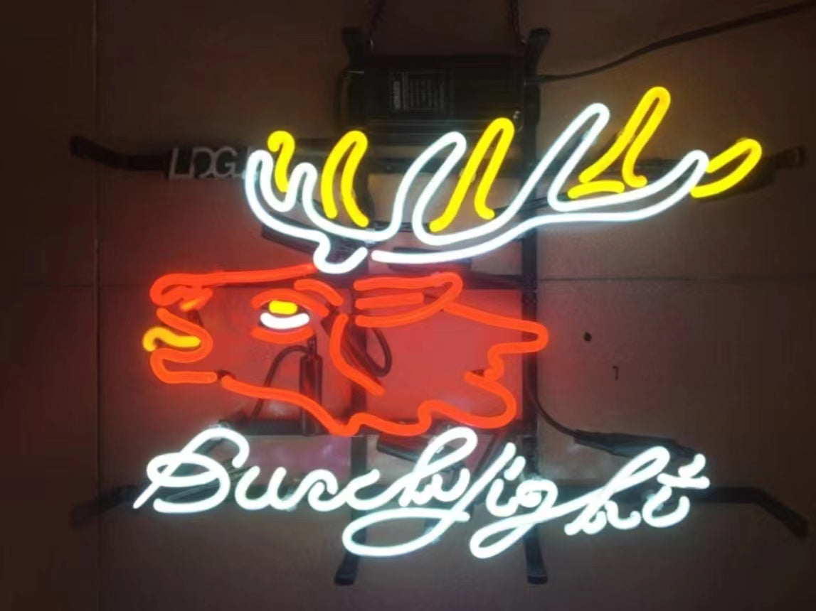 LDGJ Busch Light Handmade Glass Neon Sign